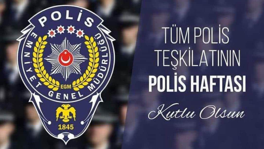 Türk Polis Teşkilatı’nın 178. kuruluş yıldönümünü kutluyor, tüm Şehitlerimiz ile Gazilerimizi rahmet ve minnetle anıyoruz.